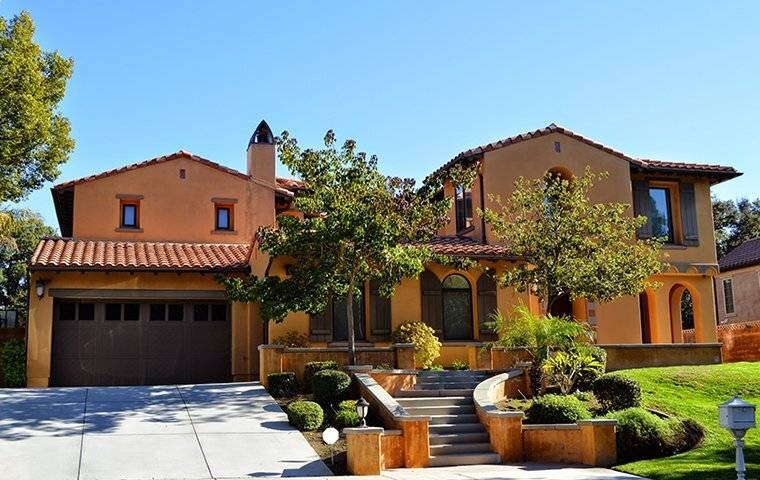 residential house in california